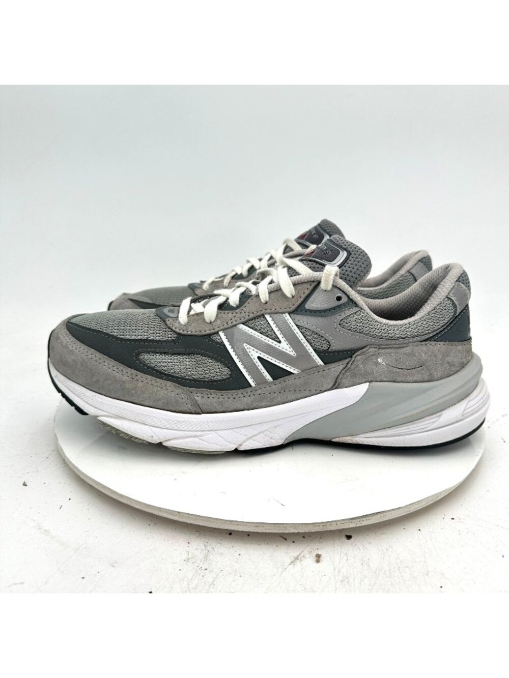 New Balance 990 Men Size 10D M990GL6 Gray Stone Suede Running Shoes